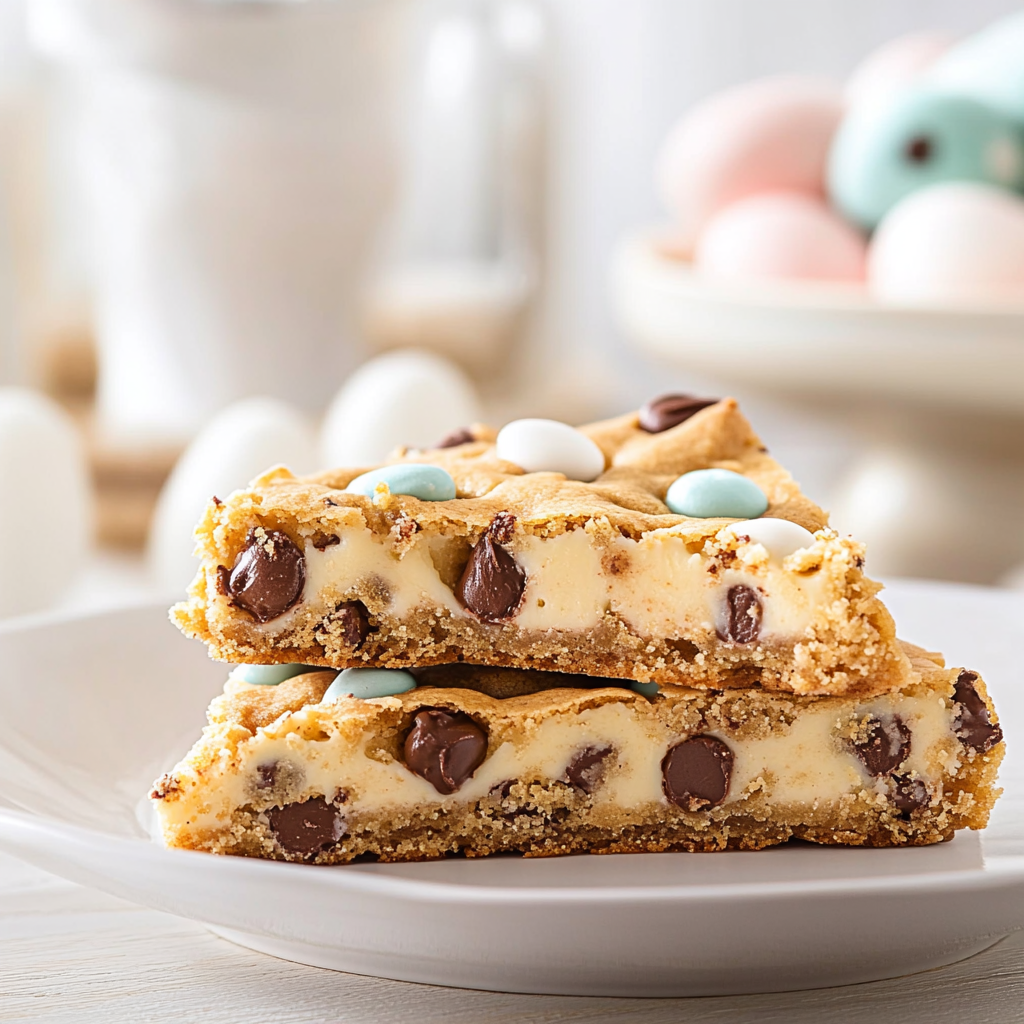 Easter Cookie Cake Slice