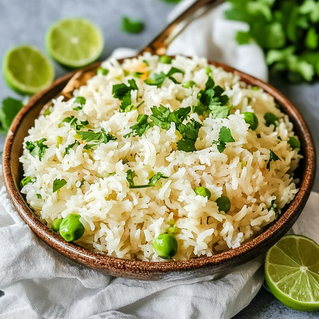 Recipe preparation for Cilantro Lime Rice
