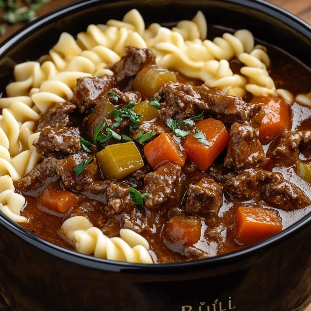 Recipe preparation for Instant Pot Beef Goulash