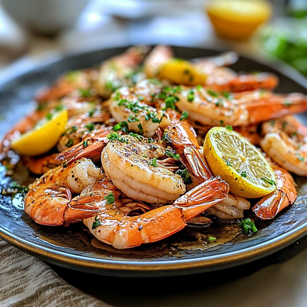 Recipe preparation for Juicy Shrimp Recipe