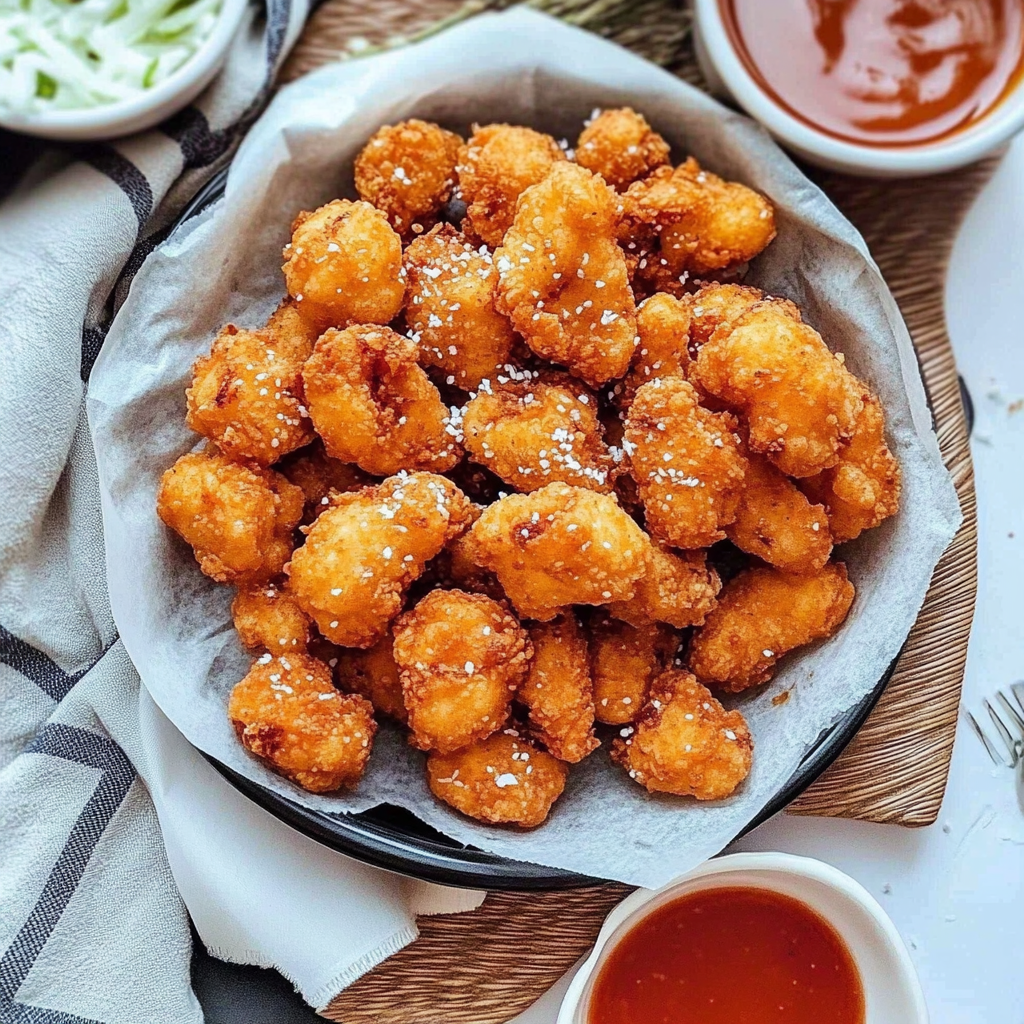 Recipe preparation for Popcorn Chicken
