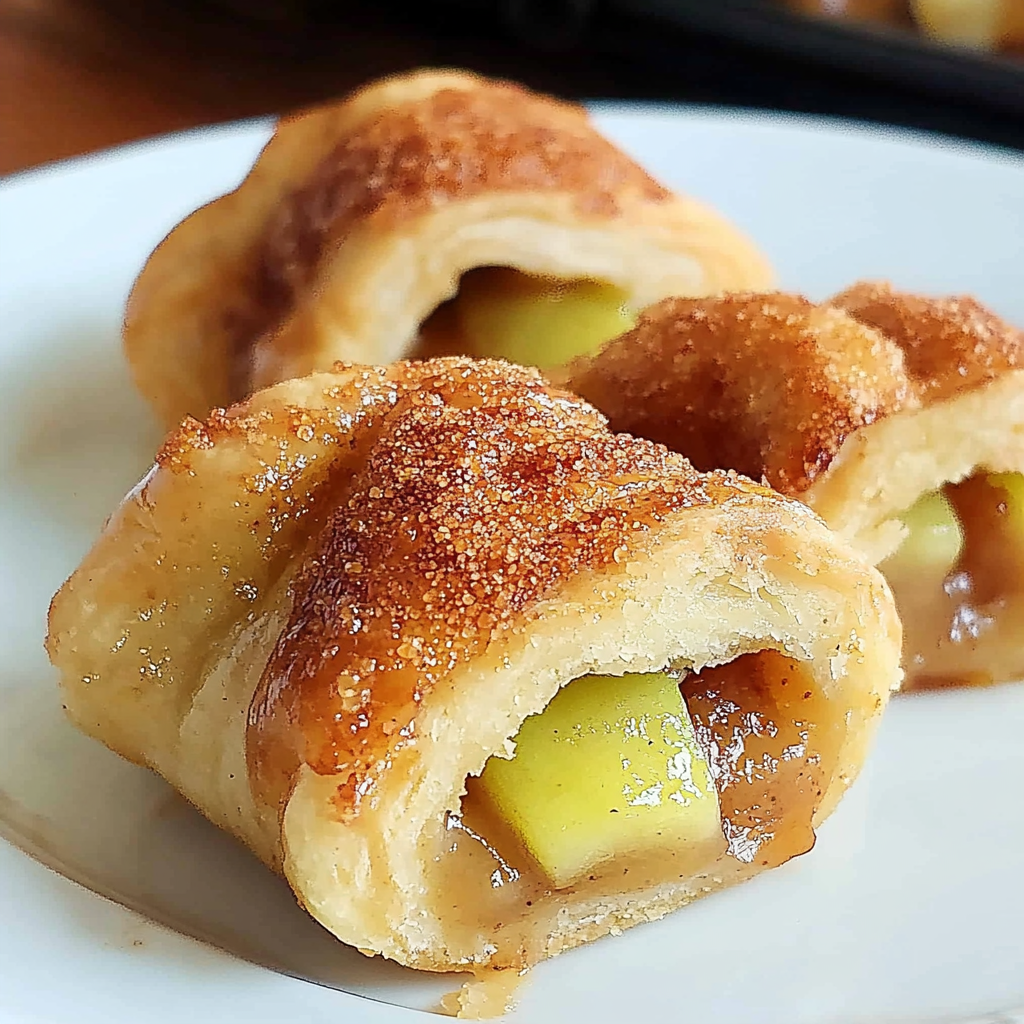 Recipe preparation for Apple Pie Bites
