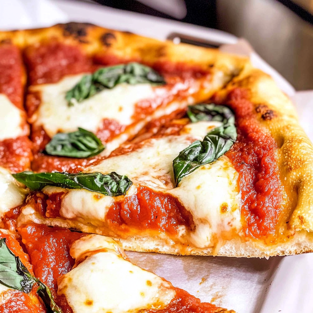 Recipe preparation for Classic Margherita Pizza