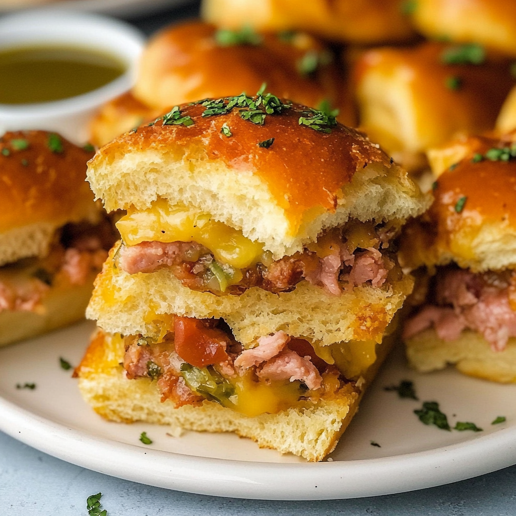 Recipe preparation for Cuban Sliders