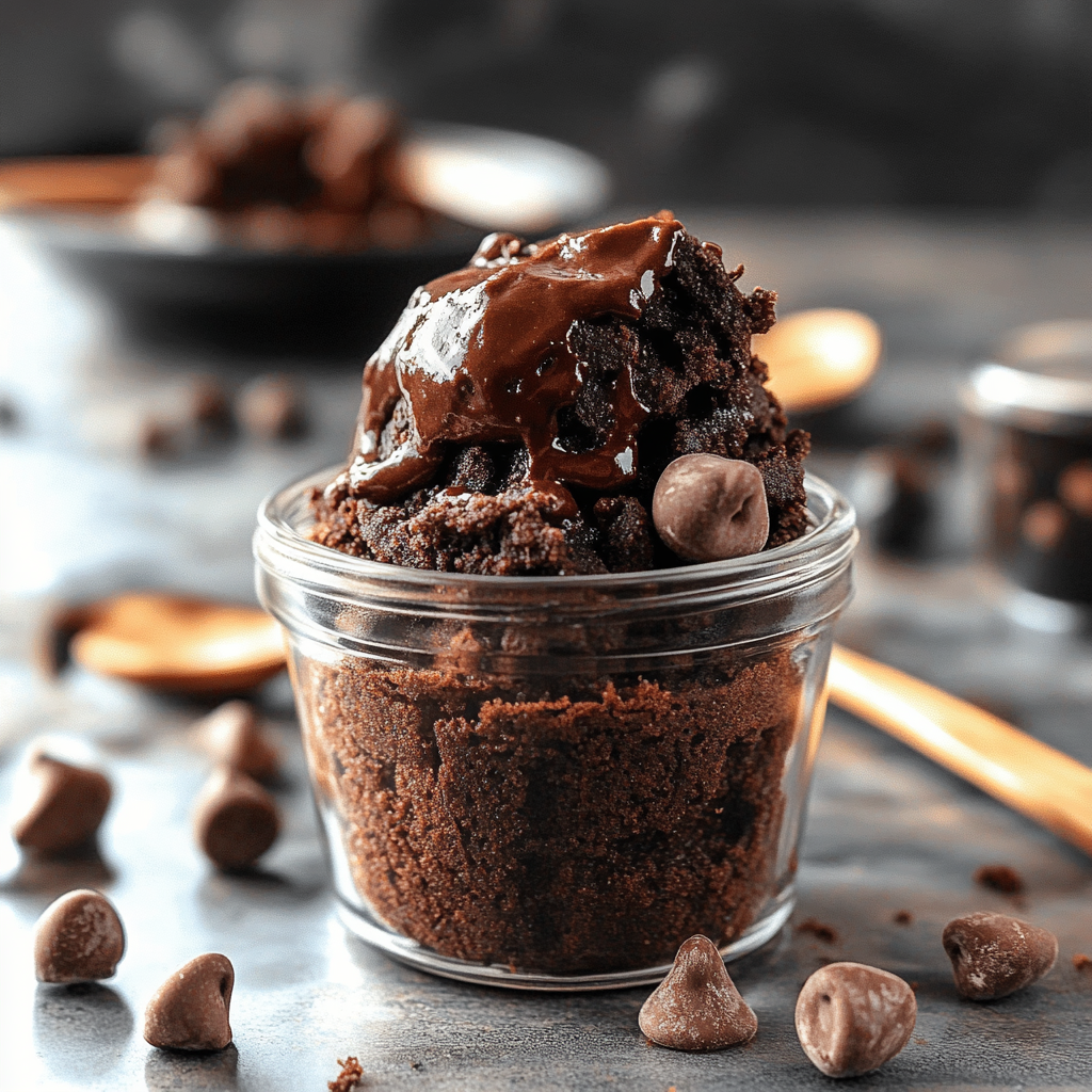 Recipe preparation for Edible Brownie Cookie Dough