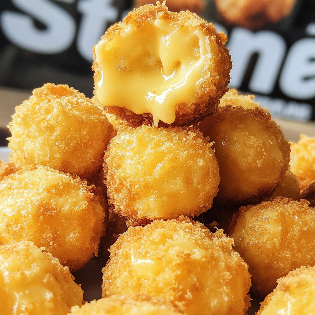 Recipe preparation for Fried Cheese Balls