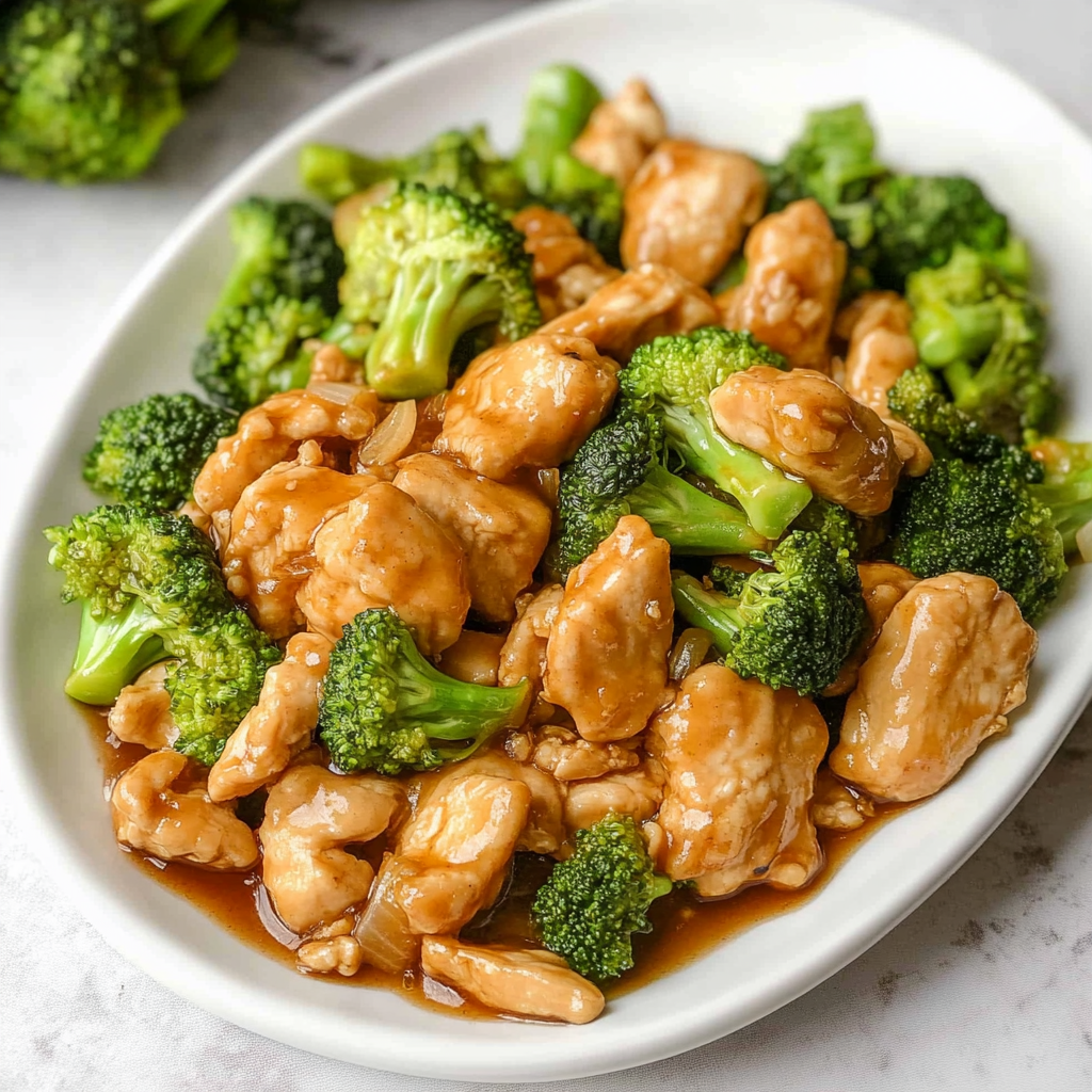 Recipe preparation for Chicken and Broccoli