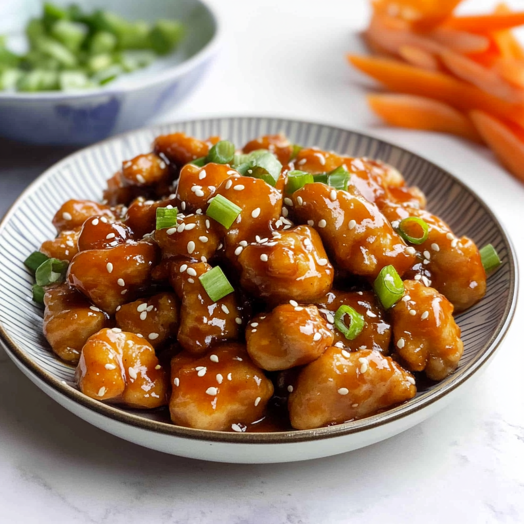 Recipe preparation for Orange Chicken