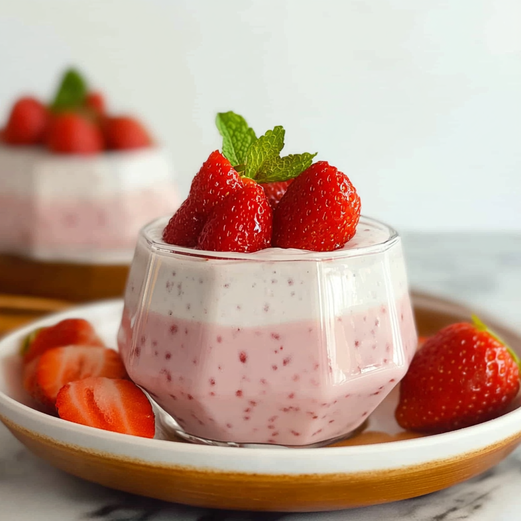 Recipe preparation for Strawberry Sago