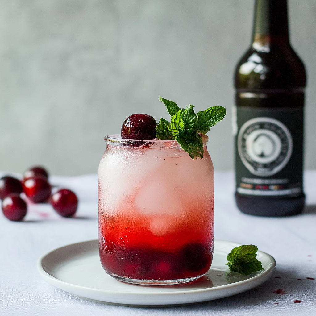 Recipe preparation for Cherry mojito recipe