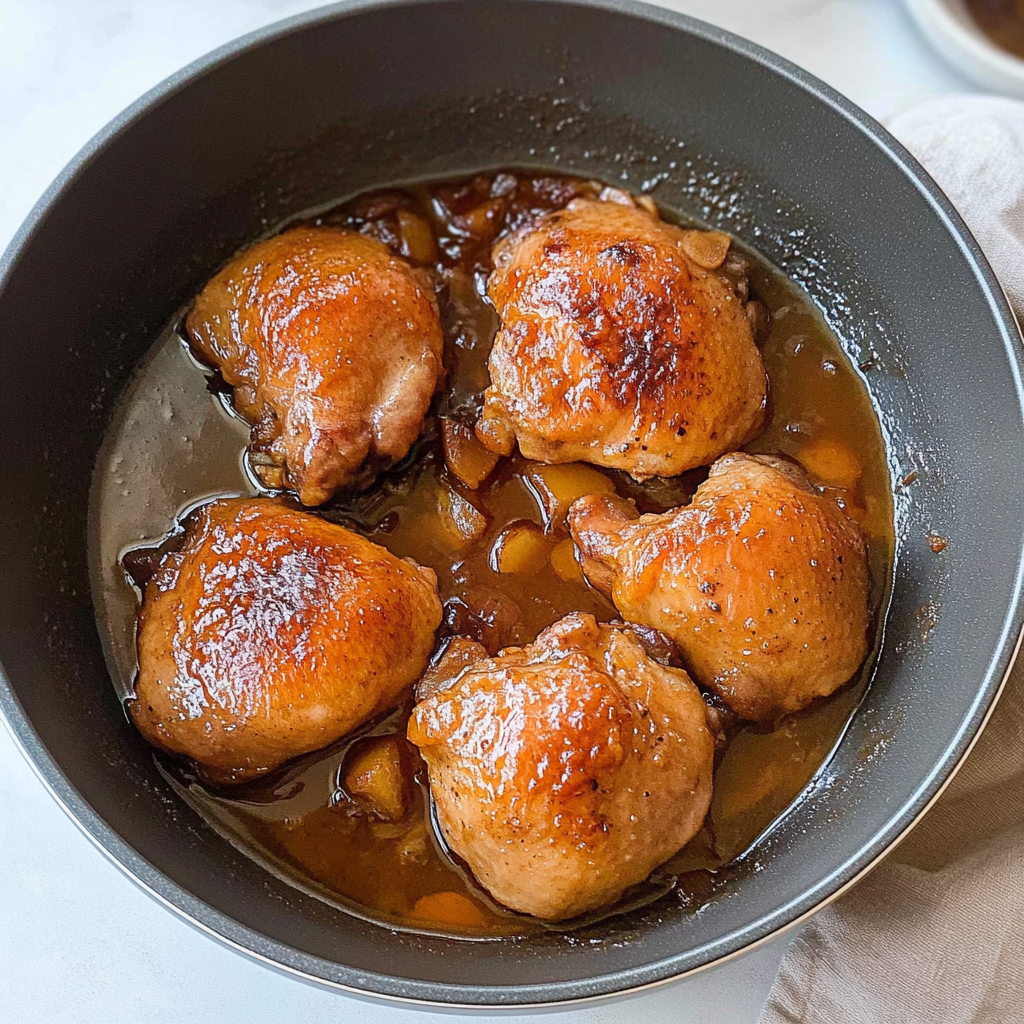 Recipe preparation for Chicken Adobo