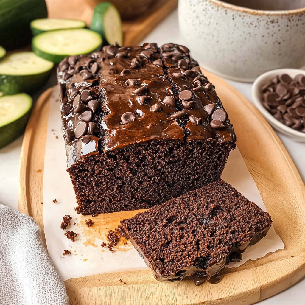Recipe preparation for Vegan Chocolate Zucchini Bread