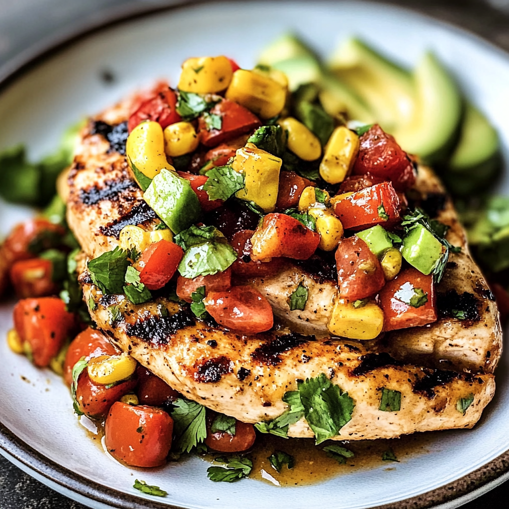 Recipe preparation for Fiesta Lime Chicken Recipe with Avocado