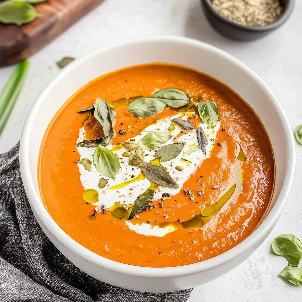 Recipe preparation for Crockpot Pumpkin Soup