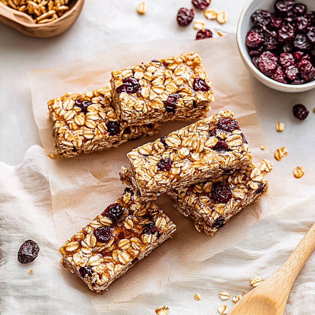 Recipe preparation for granola bars