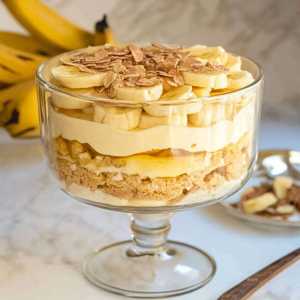 Recipe preparation for southern banana pudding