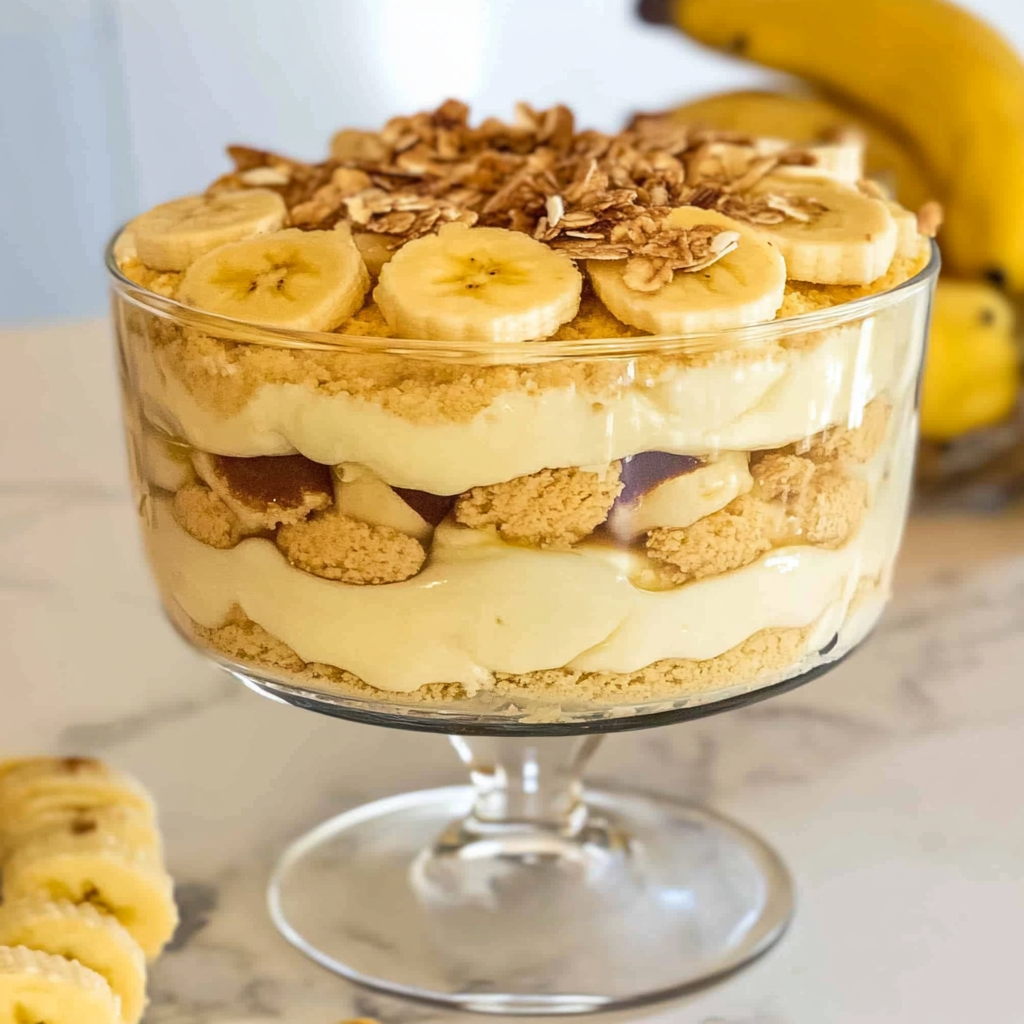 Recipe preparation for southern banana pudding