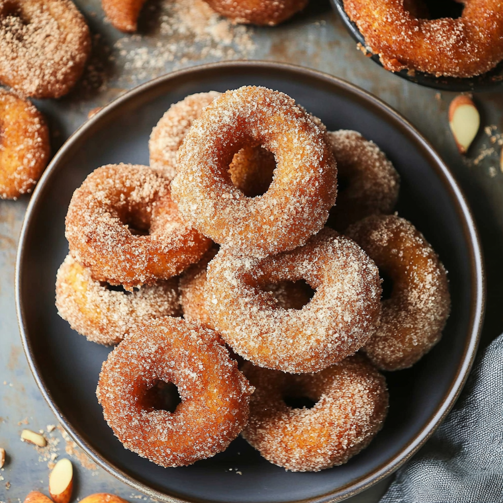Recipe preparation for Apple Cider Donuts Recipe