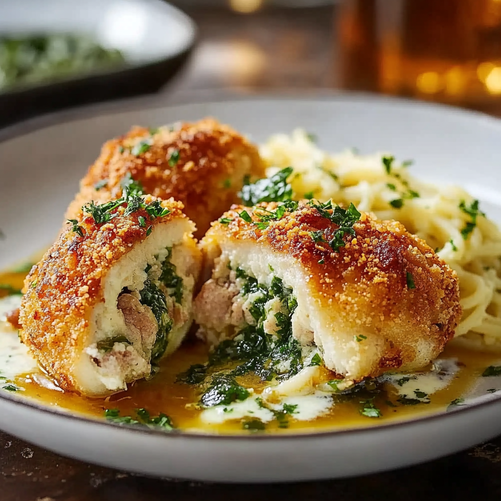 Recipe preparation for Garlic Parmesan Sausage Orzo
