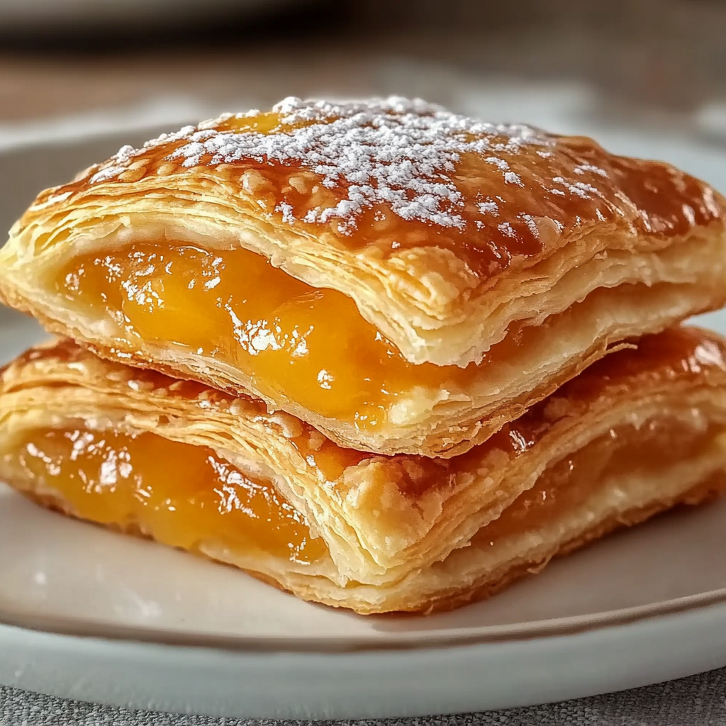 Recipe preparation for Peach Hand Pies Recipe