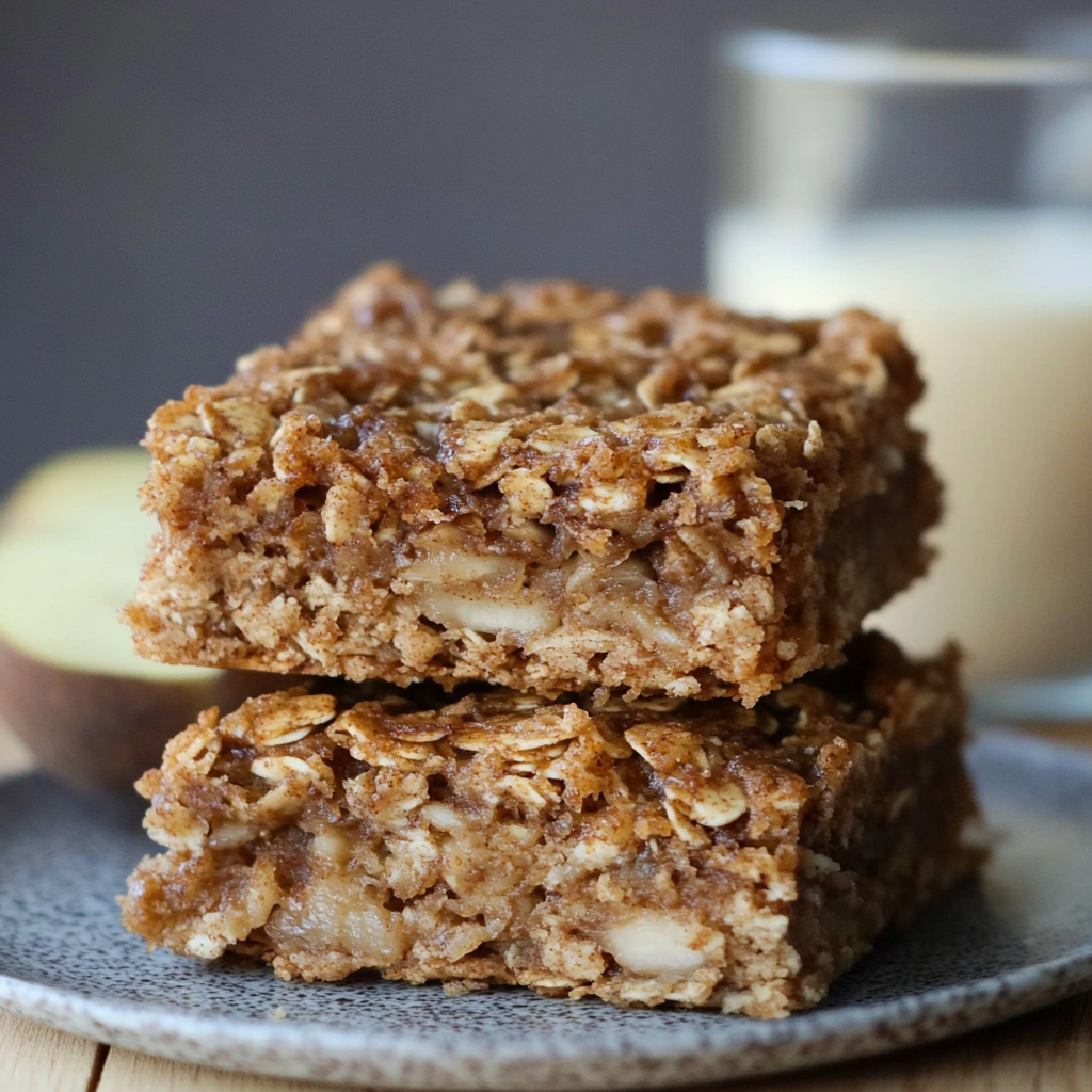 Recipe preparation for Apple Cinnamon Breakfast Bars