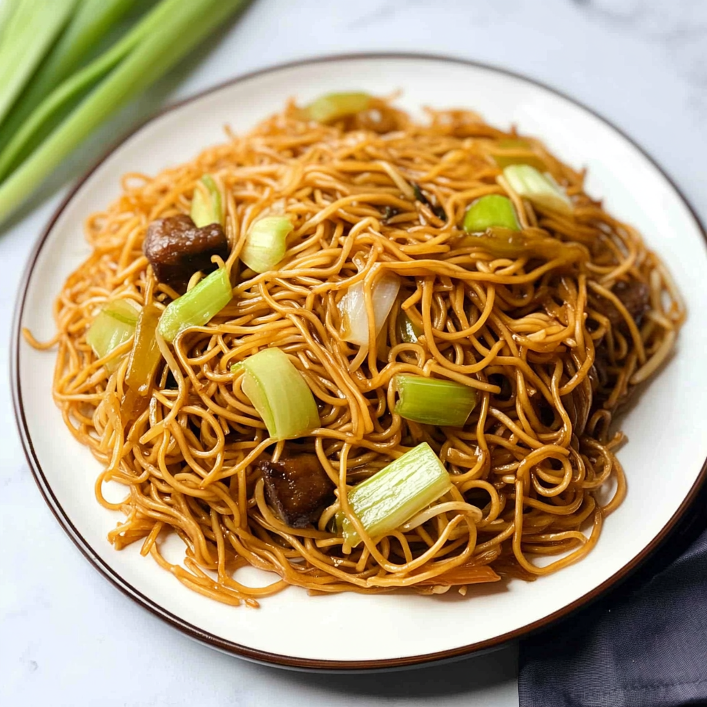 Recipe preparation for Panda Express Chow Mein