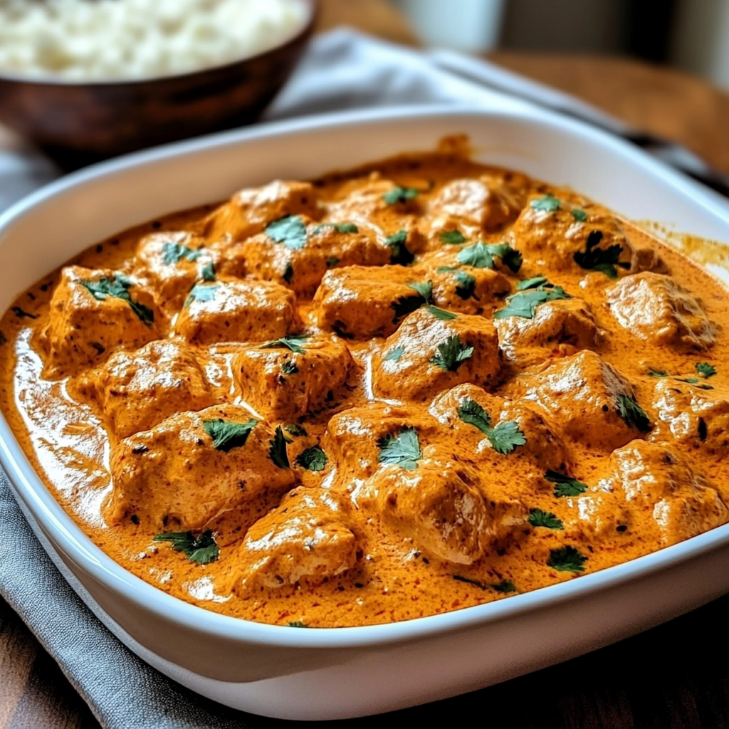 Recipe preparation for Chicken Tikka Masala