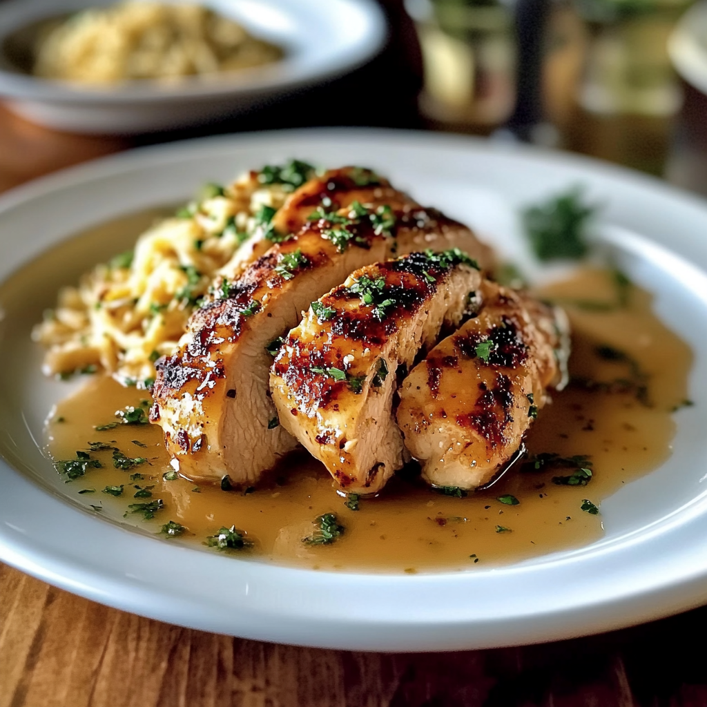 Recipe preparation for Morton’s Steakhouse Chicken Christopher