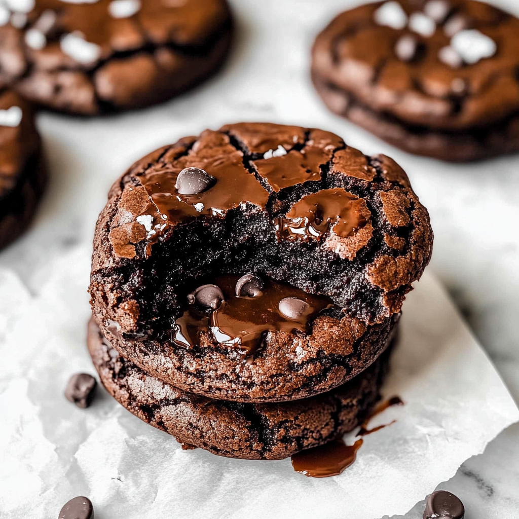 Recipe preparation for Fudgy Chewy Brookies