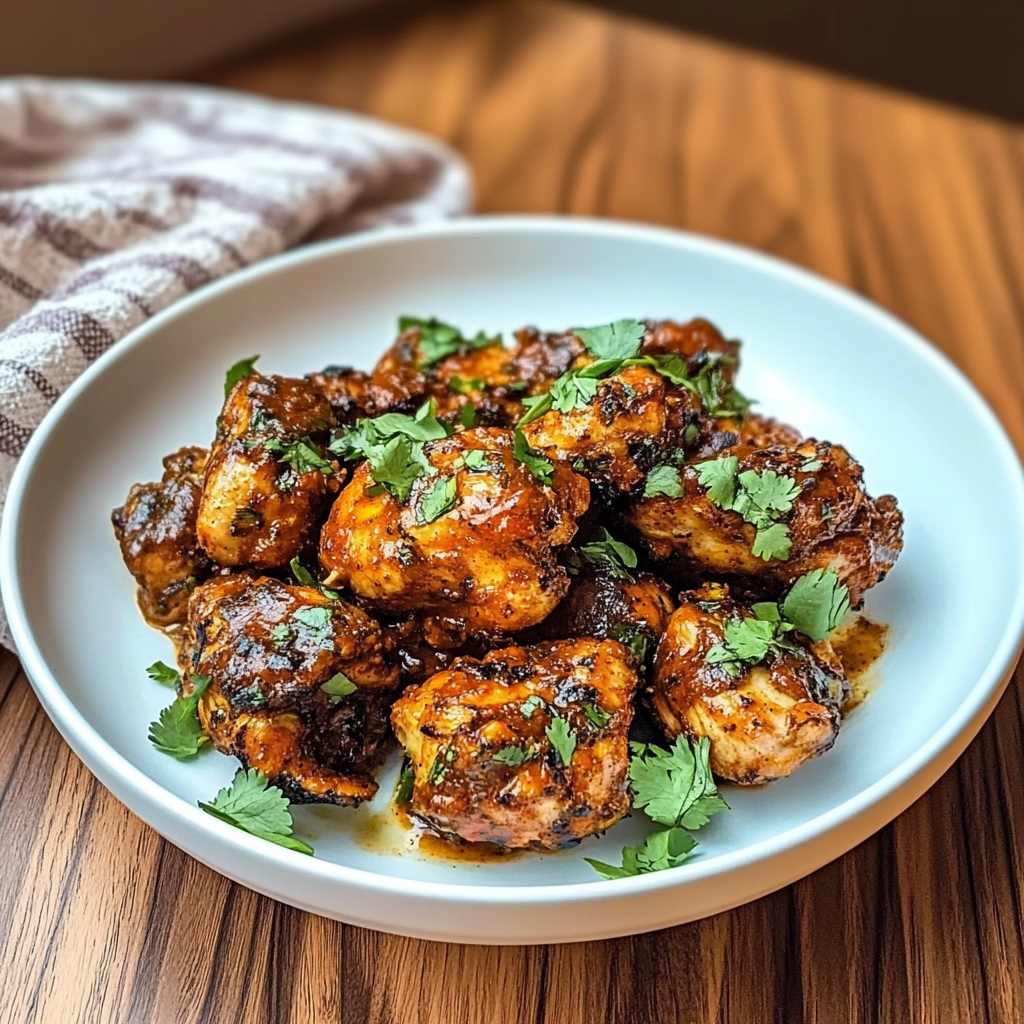 Recipe preparation for Harissa Chicken
