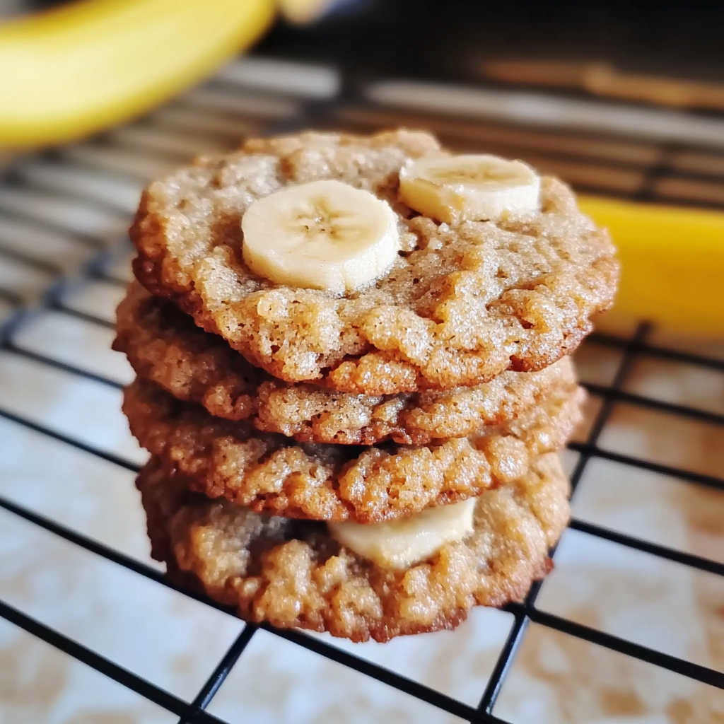 Recipe preparation for Banana Bread Cookies