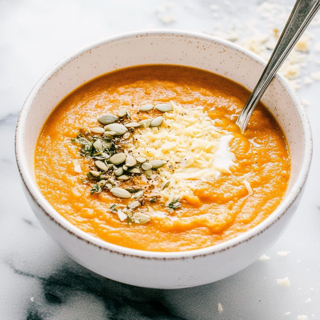Recipe preparation for Autumn Squash Soup