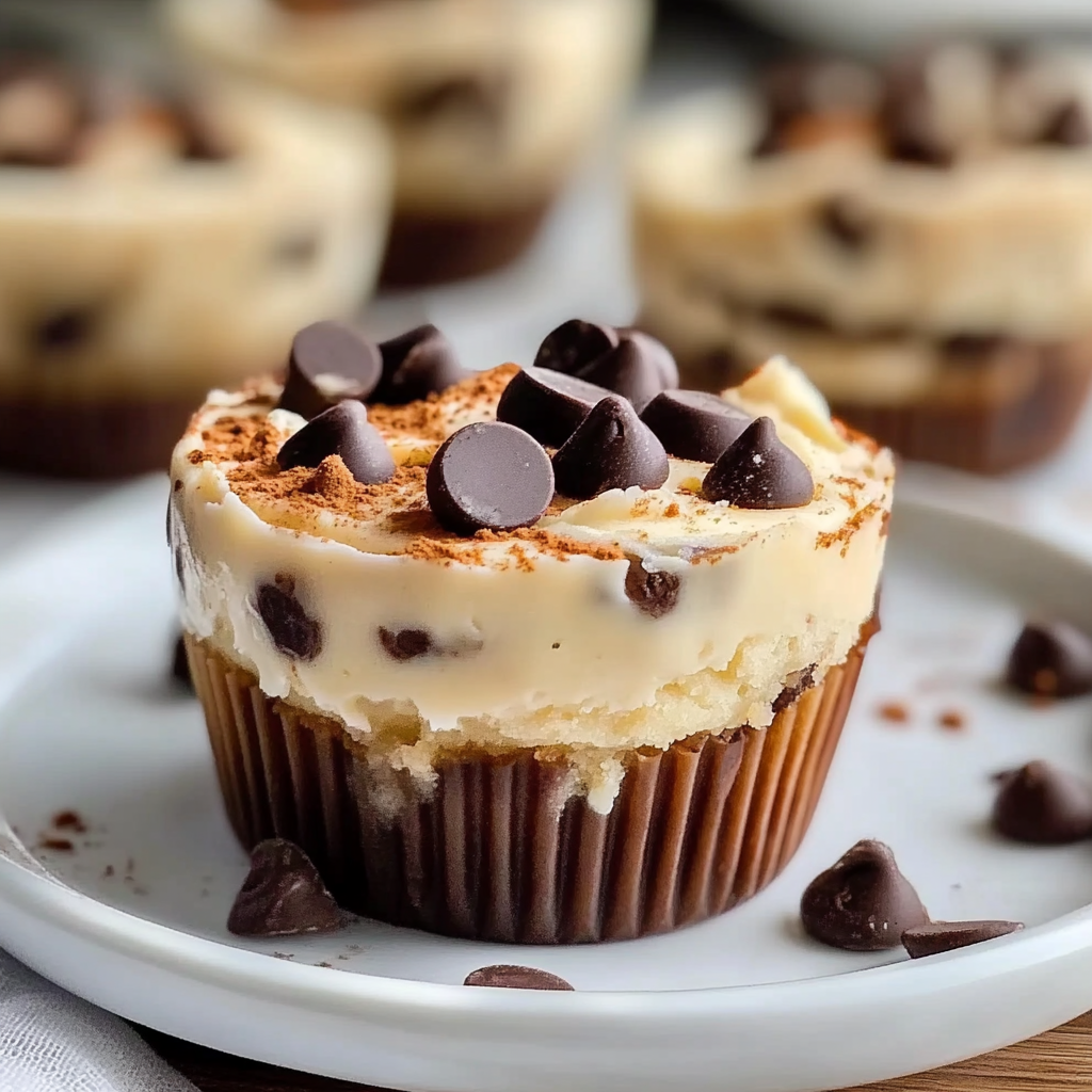 Recipe preparation for High Protein Yogurt Cookie Dough Cups