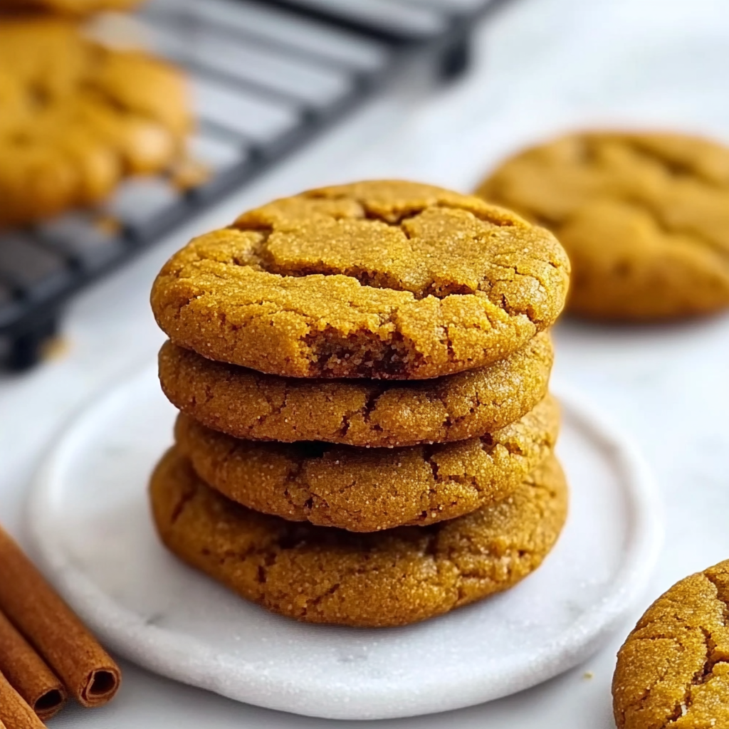 Recipe preparation for Cozy Vegan Pumpkin Cookies: A Fall Delight