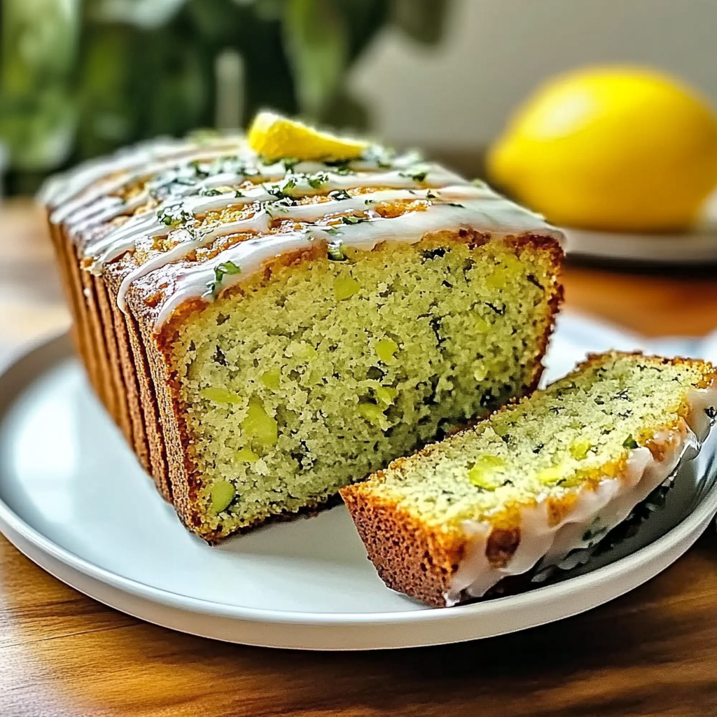 Recipe preparation for Lemon Zucchini Bread