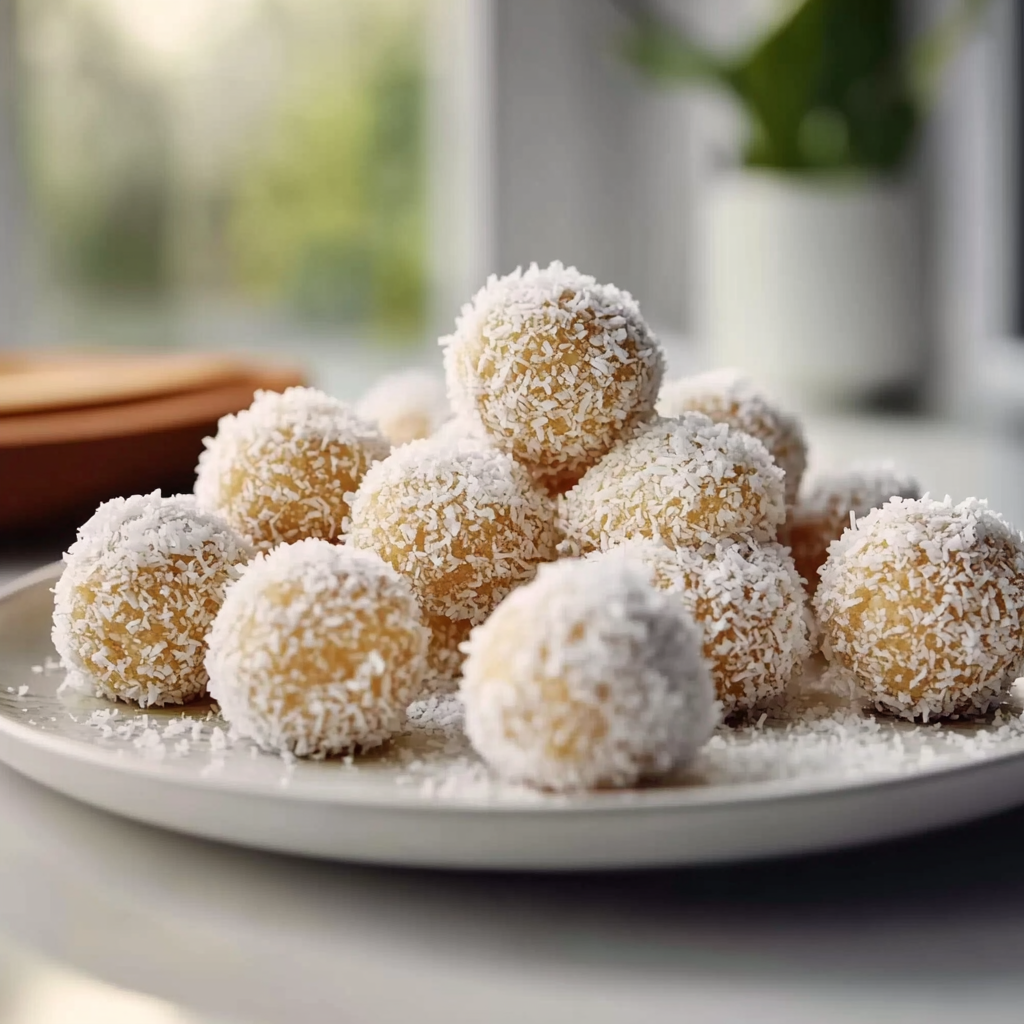 Recipe preparation for coconut balls