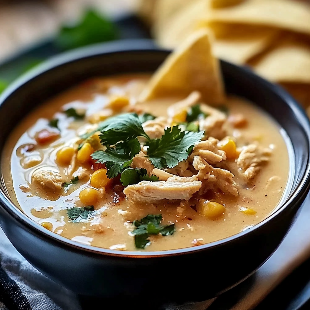 Recipe preparation for Cozy White Chicken Chili
