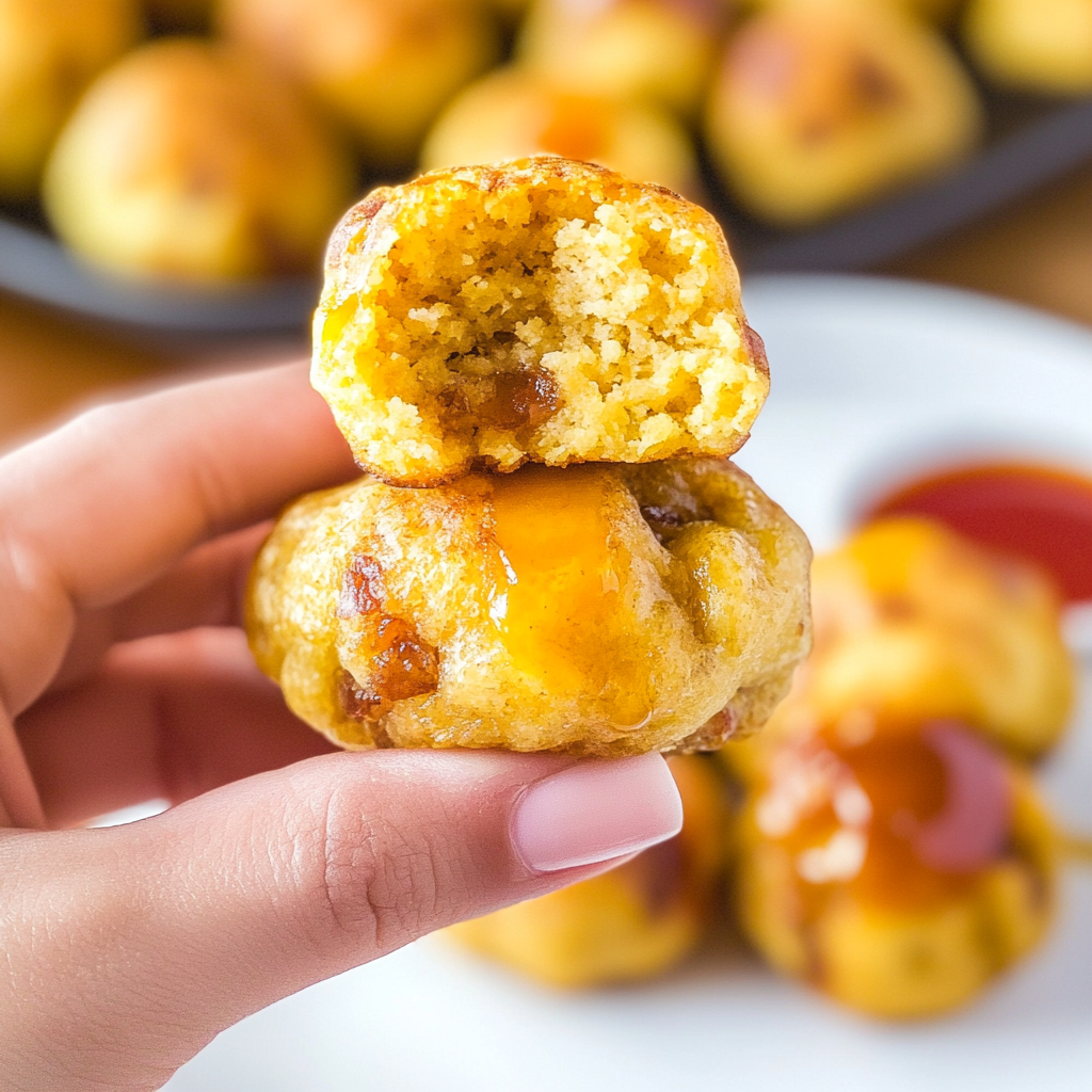 Recipe preparation for McGriddle Bites