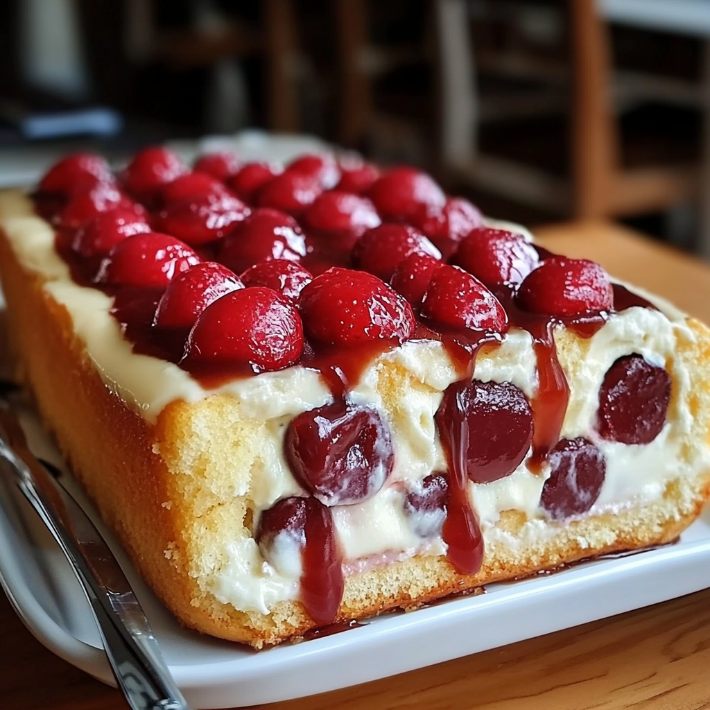 Recipe preparation for No-Bake Twinkie Pudding Cake