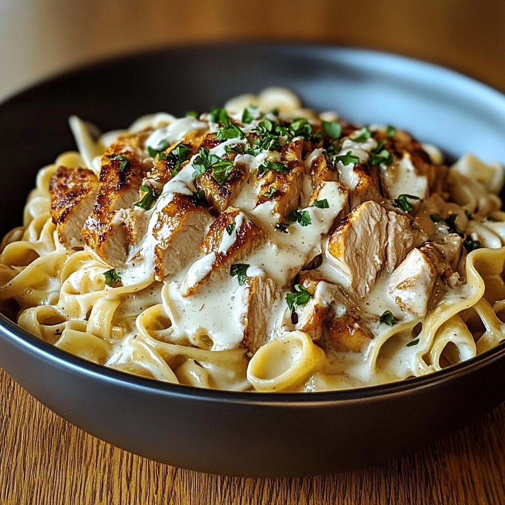 Recipe preparation for Chicken Buttered Noodles