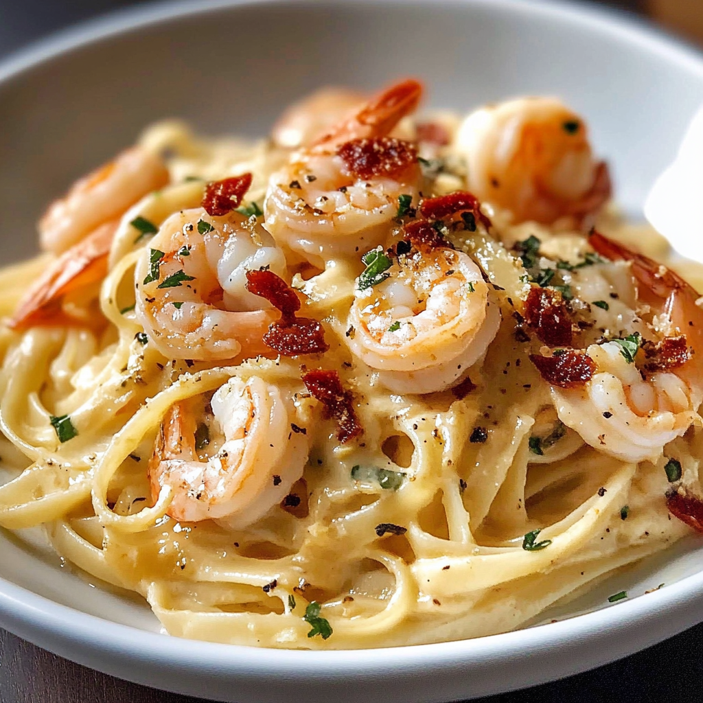 Recipe preparation for Marry Me Shrimp Pasta