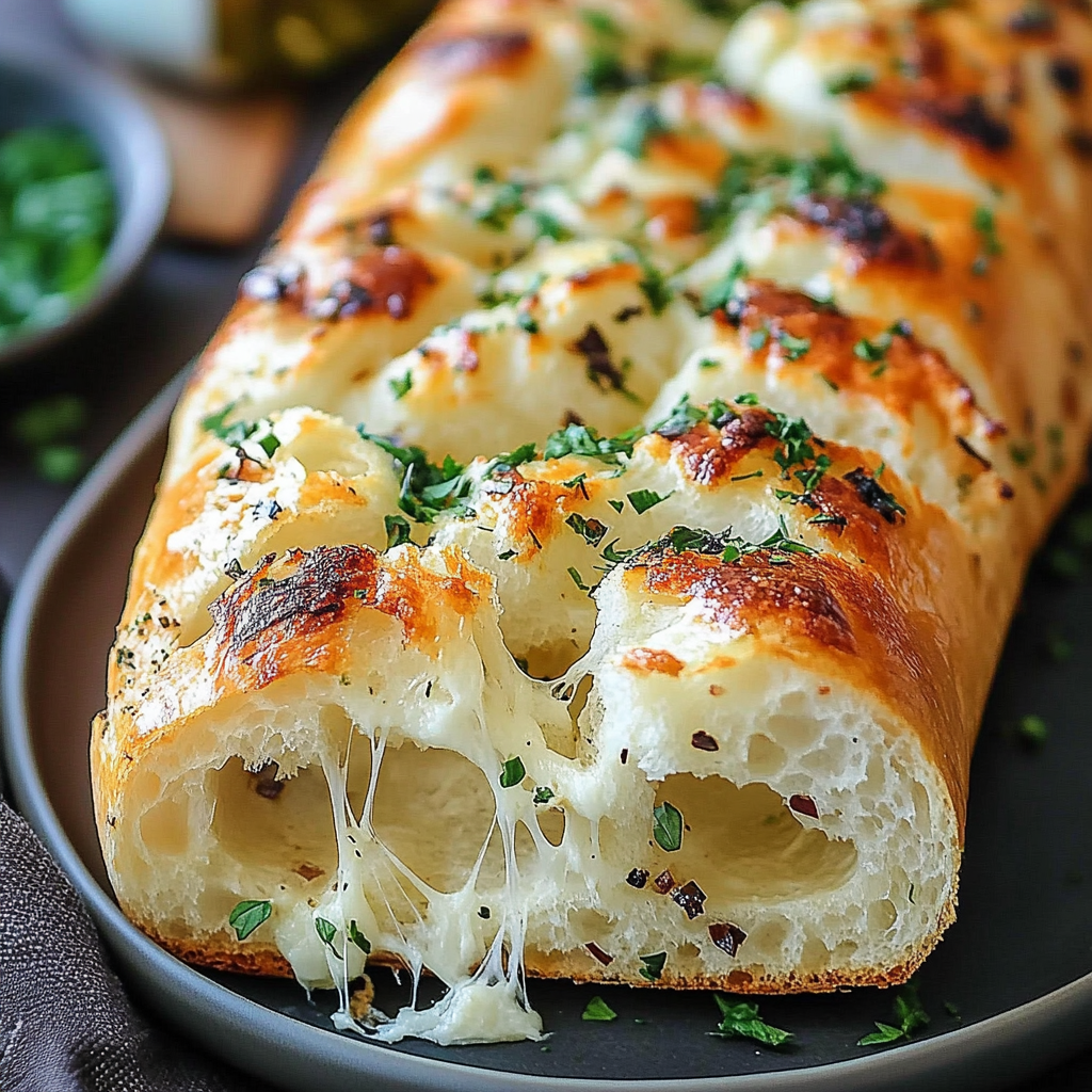 Recipe preparation for Italian Herbs and Cheese Bread