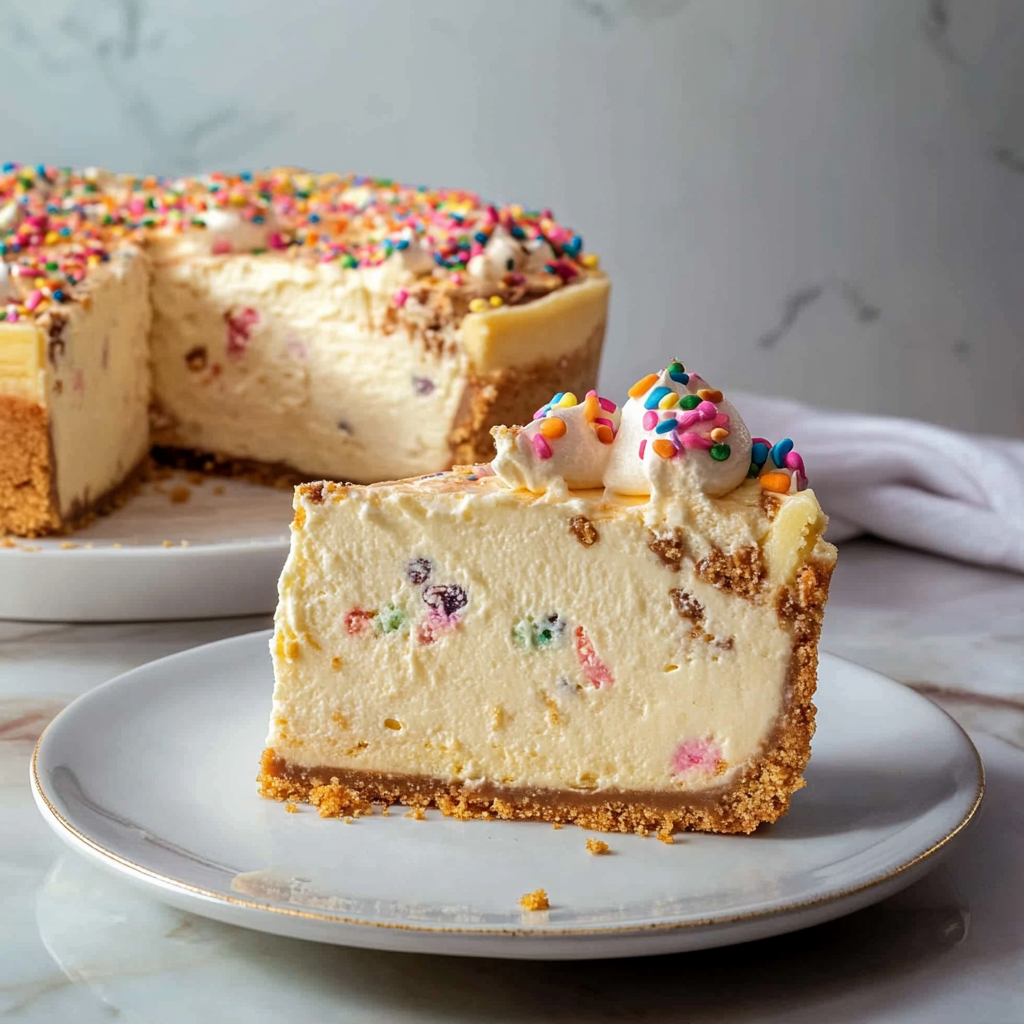 Recipe preparation for Sugar Cookie Cheesecake