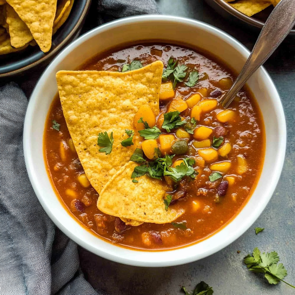 Recipe preparation for Pumpkin Chili