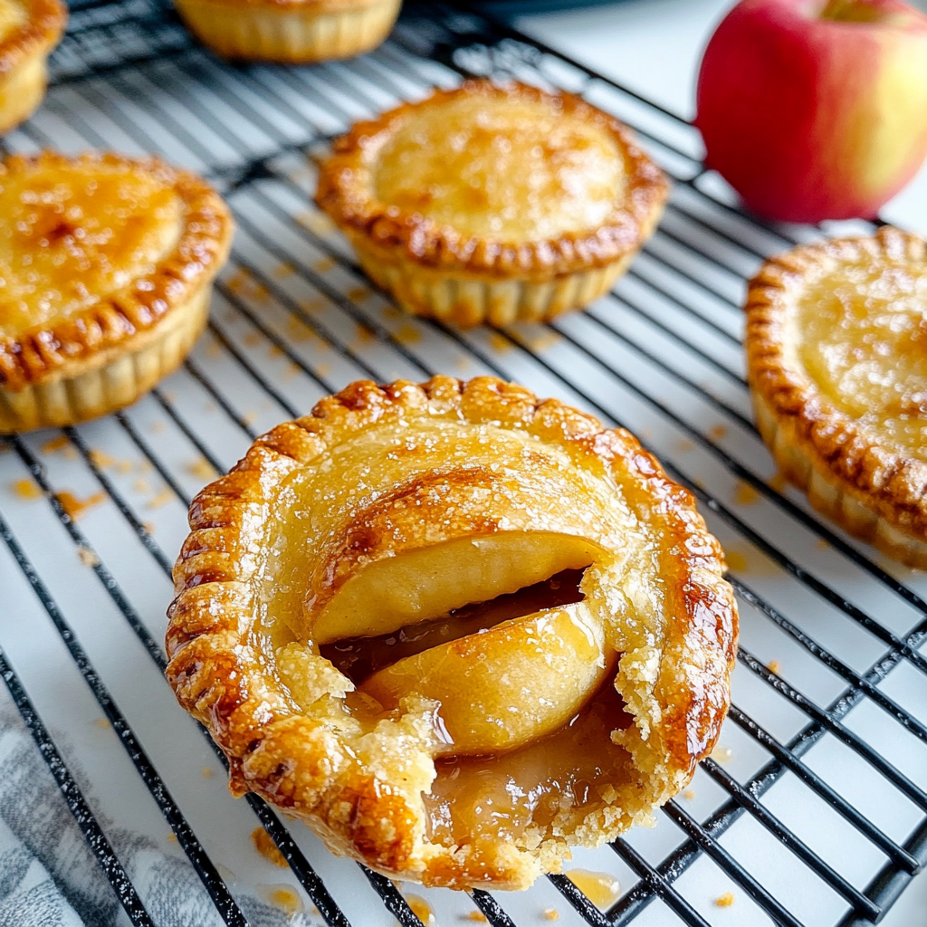 Recipe preparation for Mini Apple Pies