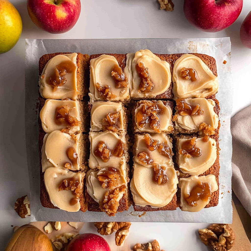 Recipe preparation for Vegan Applesauce Cake