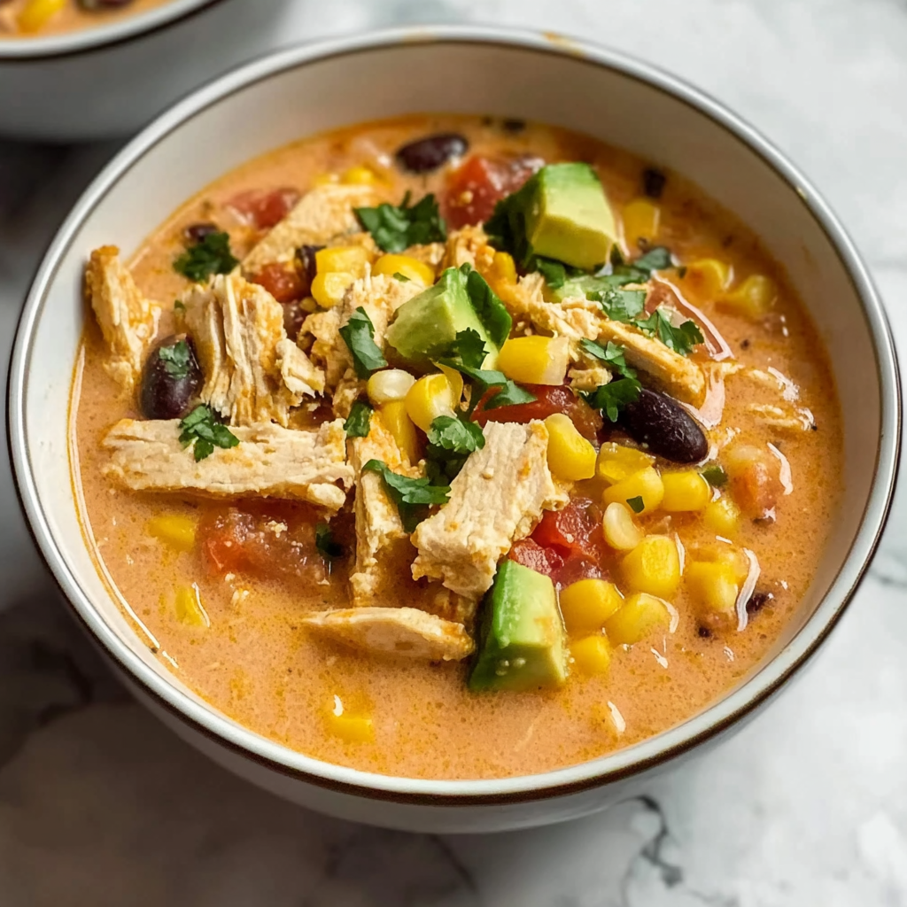 Recipe preparation for Chicken Taco Soup
