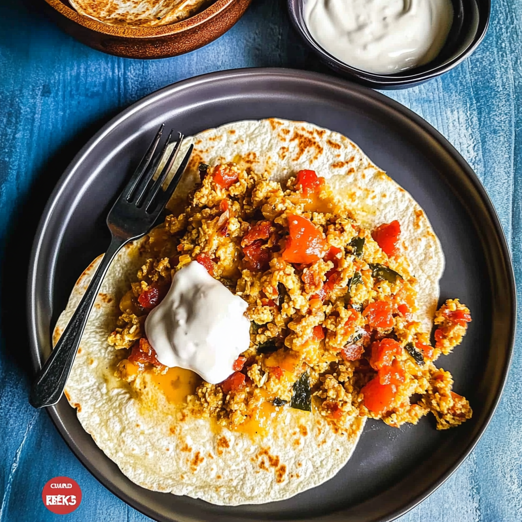 Recipe preparation for Chorizo And Eggs