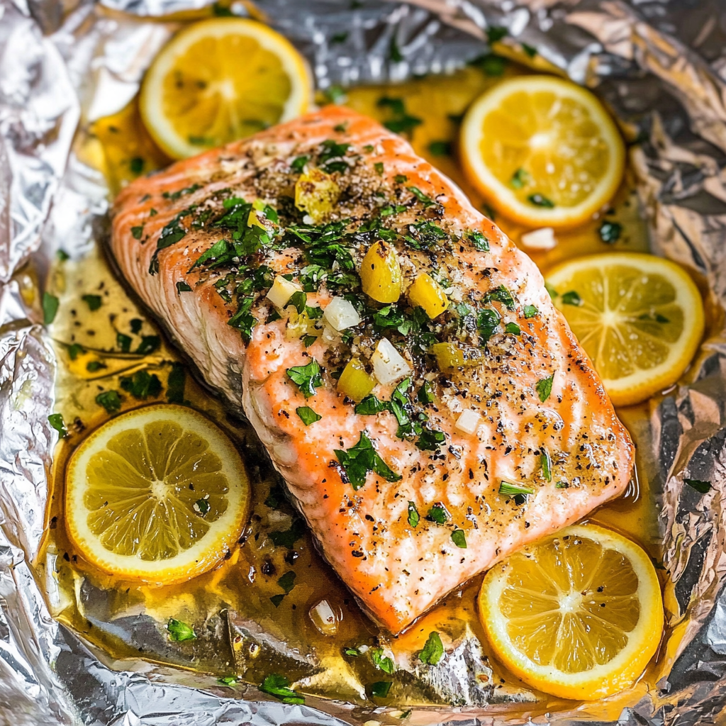 Recipe preparation for Spiced Citrus Salmon