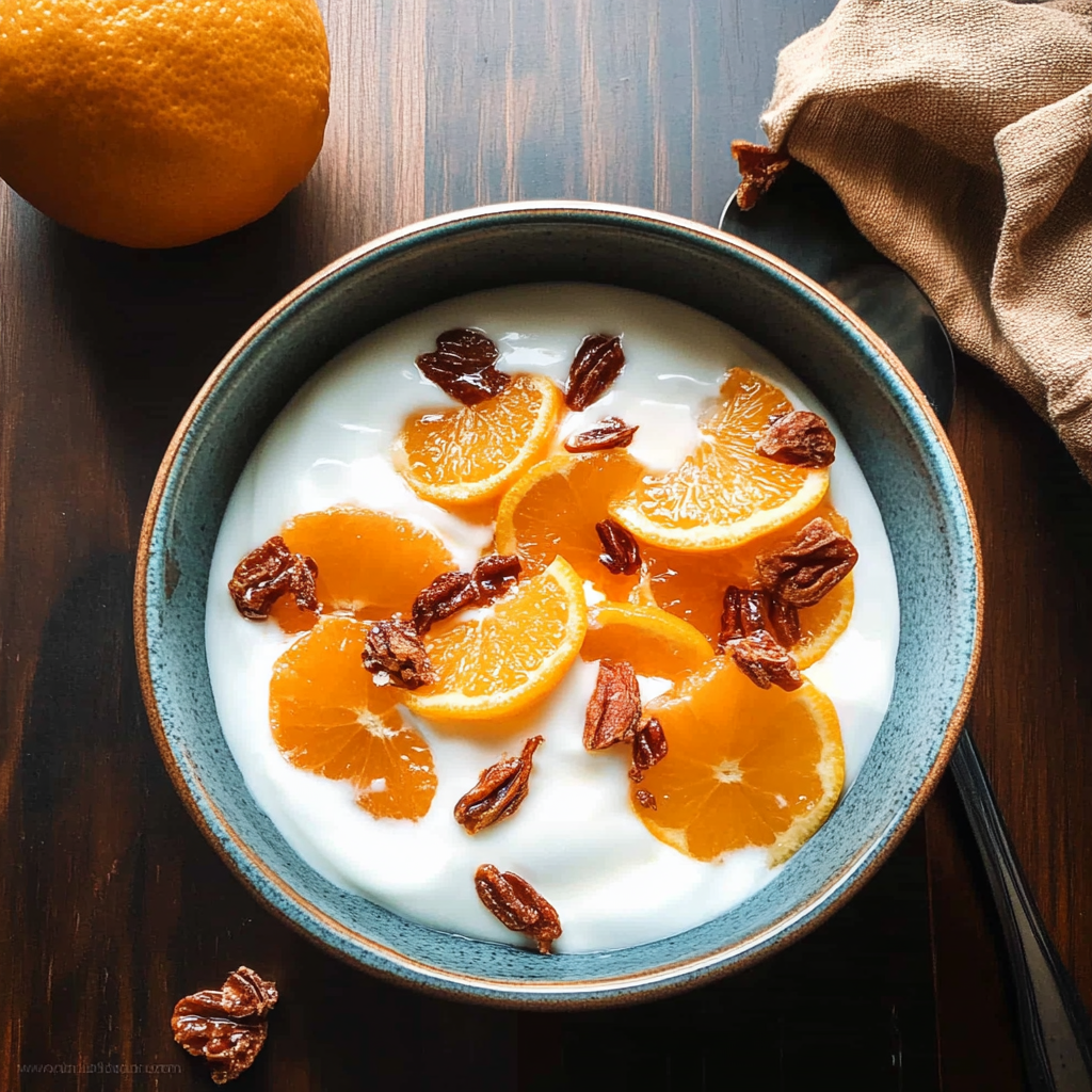 Recipe preparation for Winter Citrus Greek Yogurt Bowls